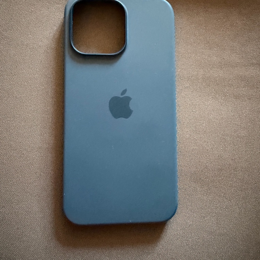 iPhone 14 Pro Max Blue Silicone iPhone Case
